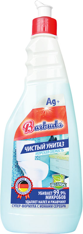 Гель для чищення унітазів BARBUDA, 500мл